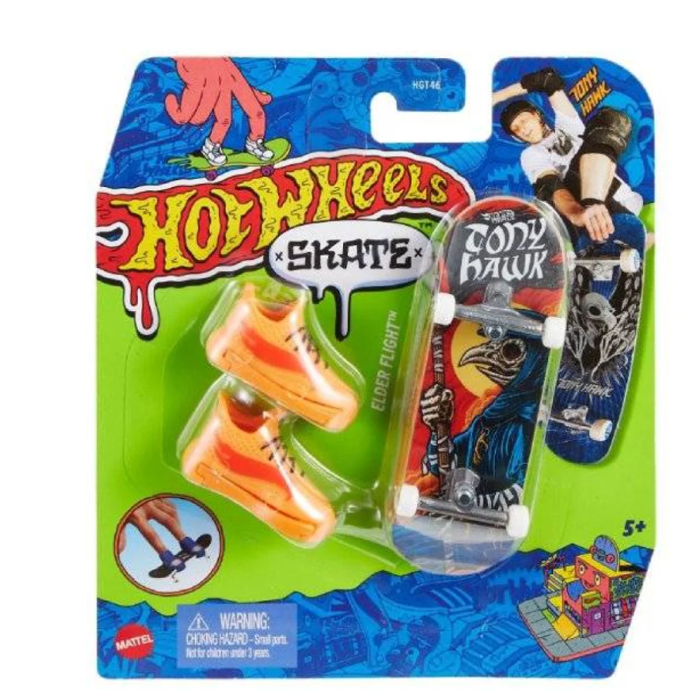Hot Wheels Fingerboard Shoe Asst Hot Wheels Fingerboard Shoe Asst