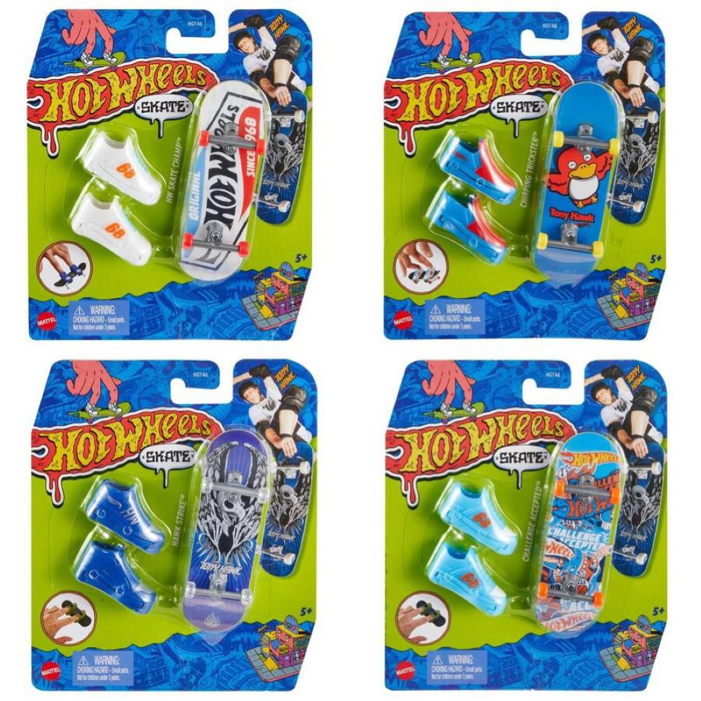 Hot Wheels Fingerboard Shoe Asst Hot Wheels Fingerboard Shoe Asst