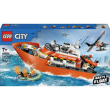 LEGO City Coast Guard Rescue Boat and Helicopter