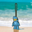 IQ52540 IQ Bag Tag Shark Suit Guy