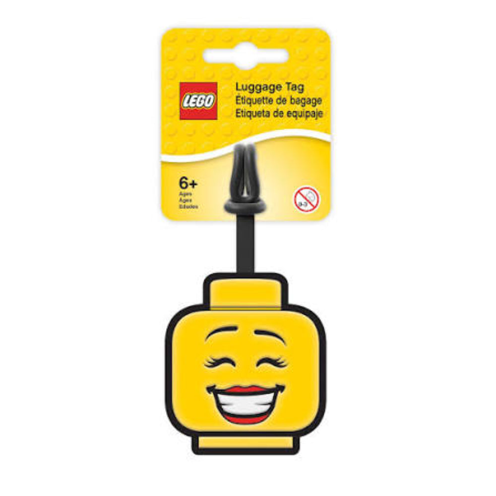 Lego IQ Bag Tag Girl Face