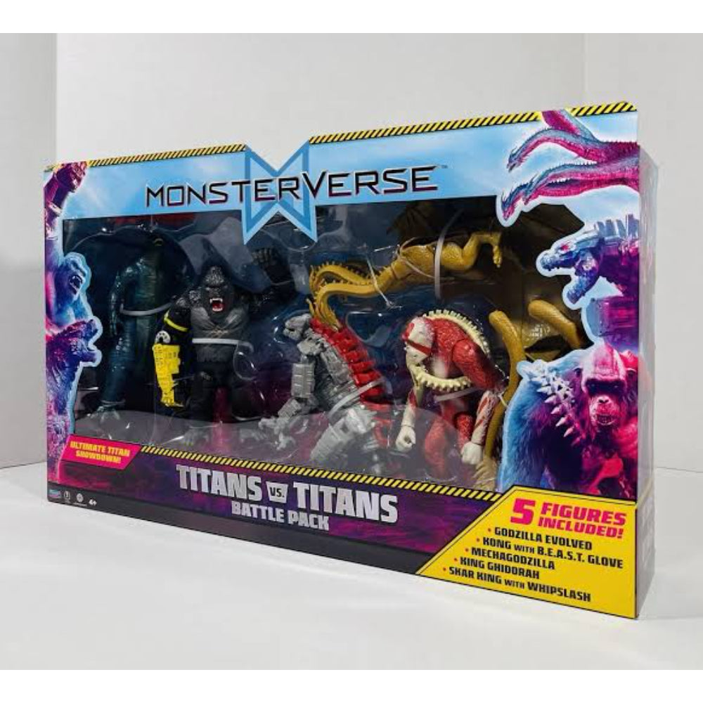 MonsterVerse Titans vs Titans 5 Pk Battle Set