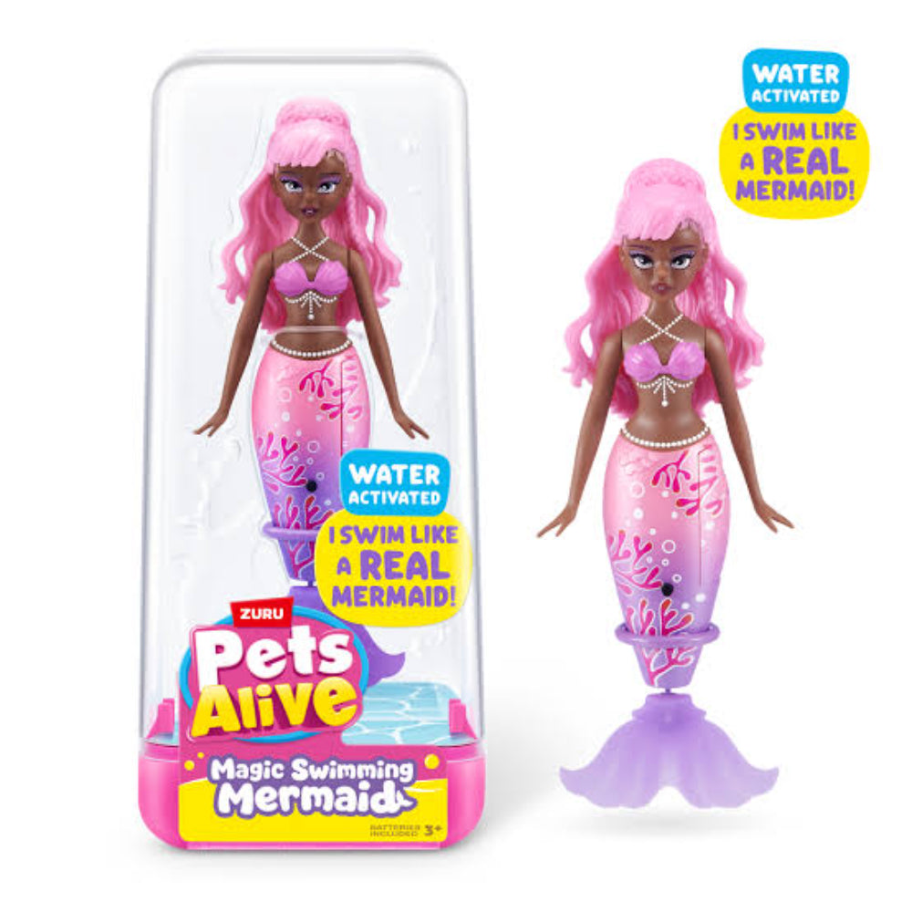 Zuru Pets Alive Water Activated Swimming Mermaid