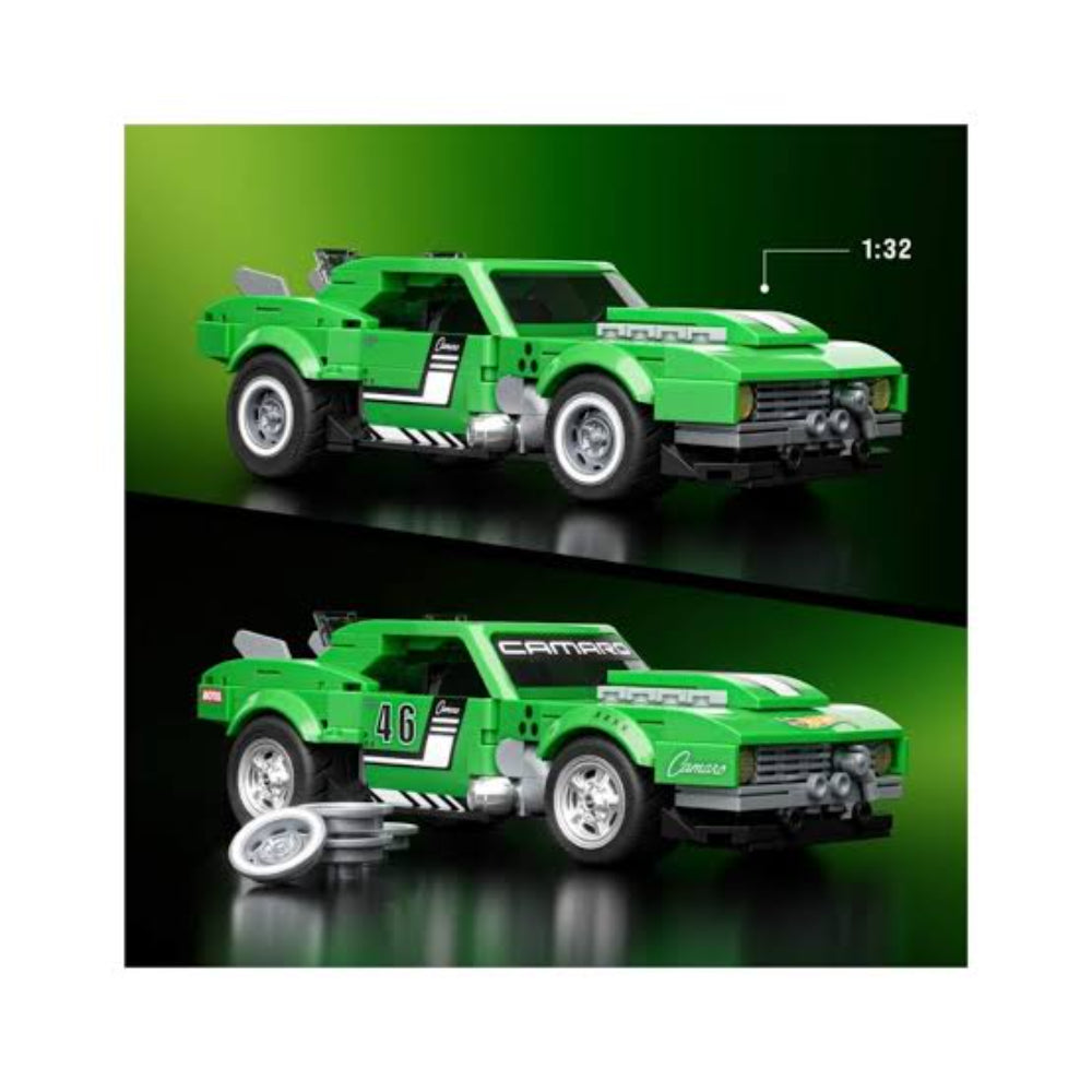 Mattel Brick Shop HW Speed Camaro