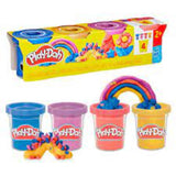 Play-Doh Shimmery Metallics 4 Pack