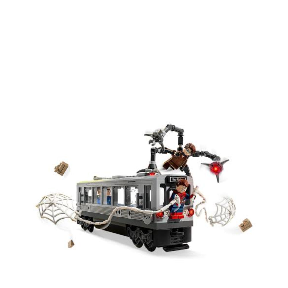 LEGO Marvel Spider-Man vs. Doc Ock Subway Train Scene LEGO Marvel Spider-Man vs. Doc Ock Subway Train Scene