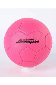 Lamborghini 3 Machine Sewing Pvc Soccer Ball Pink