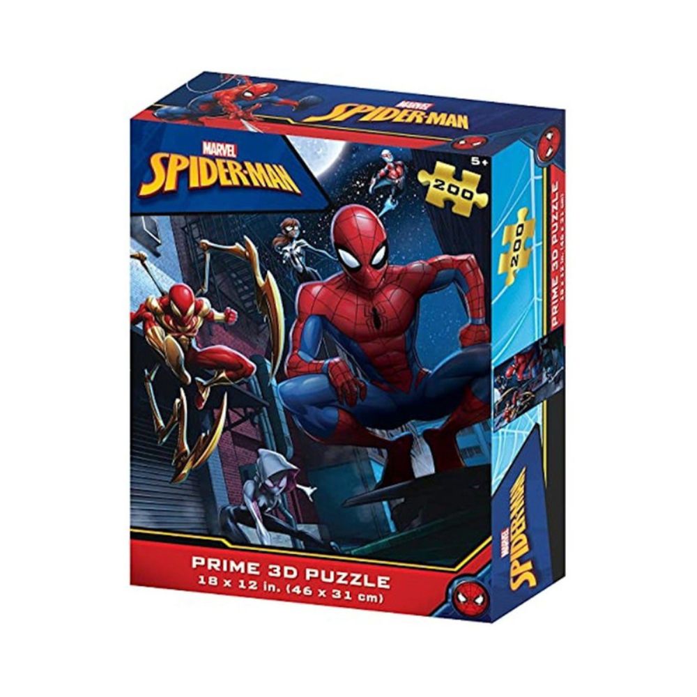 Prime 3D Marvel Spider-Man Puzzle 200 pieces