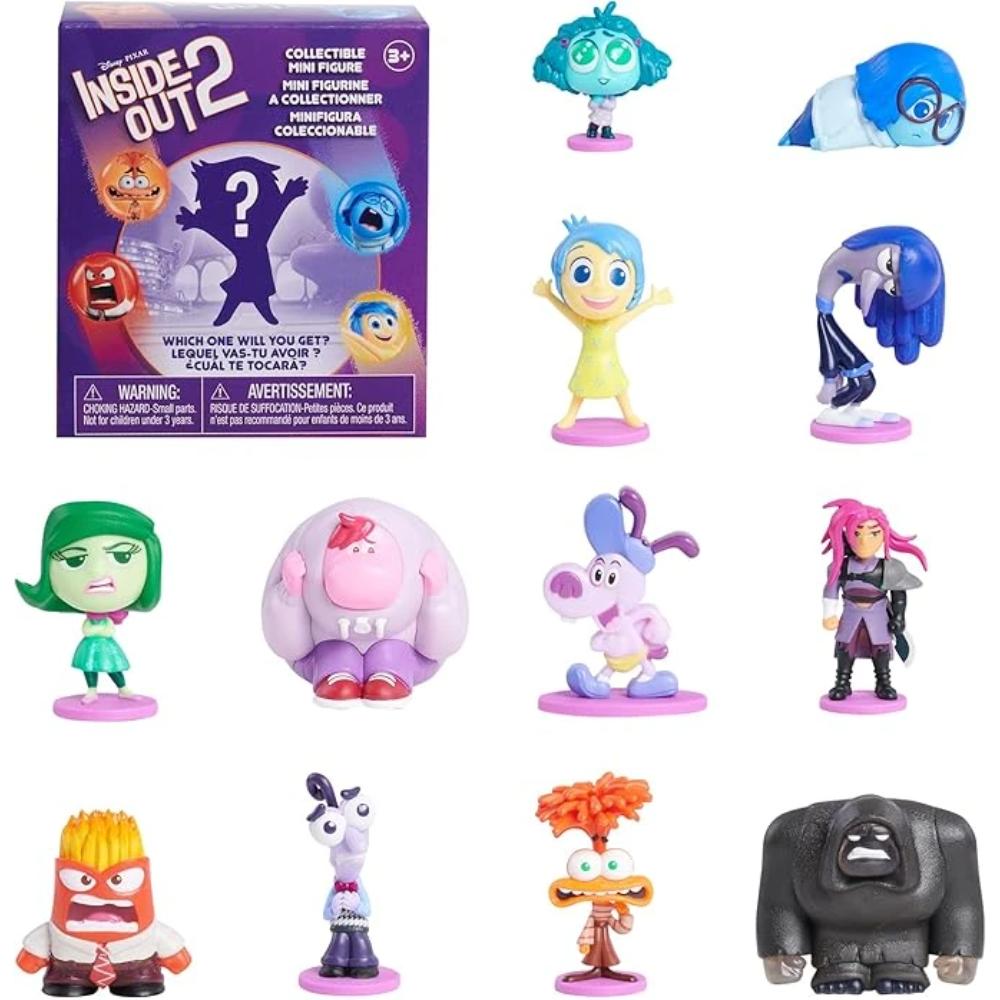 Inside Out 2 Blind Collectible Figures Assorted Inside Out 2 Blind Collectible Figures Assorted