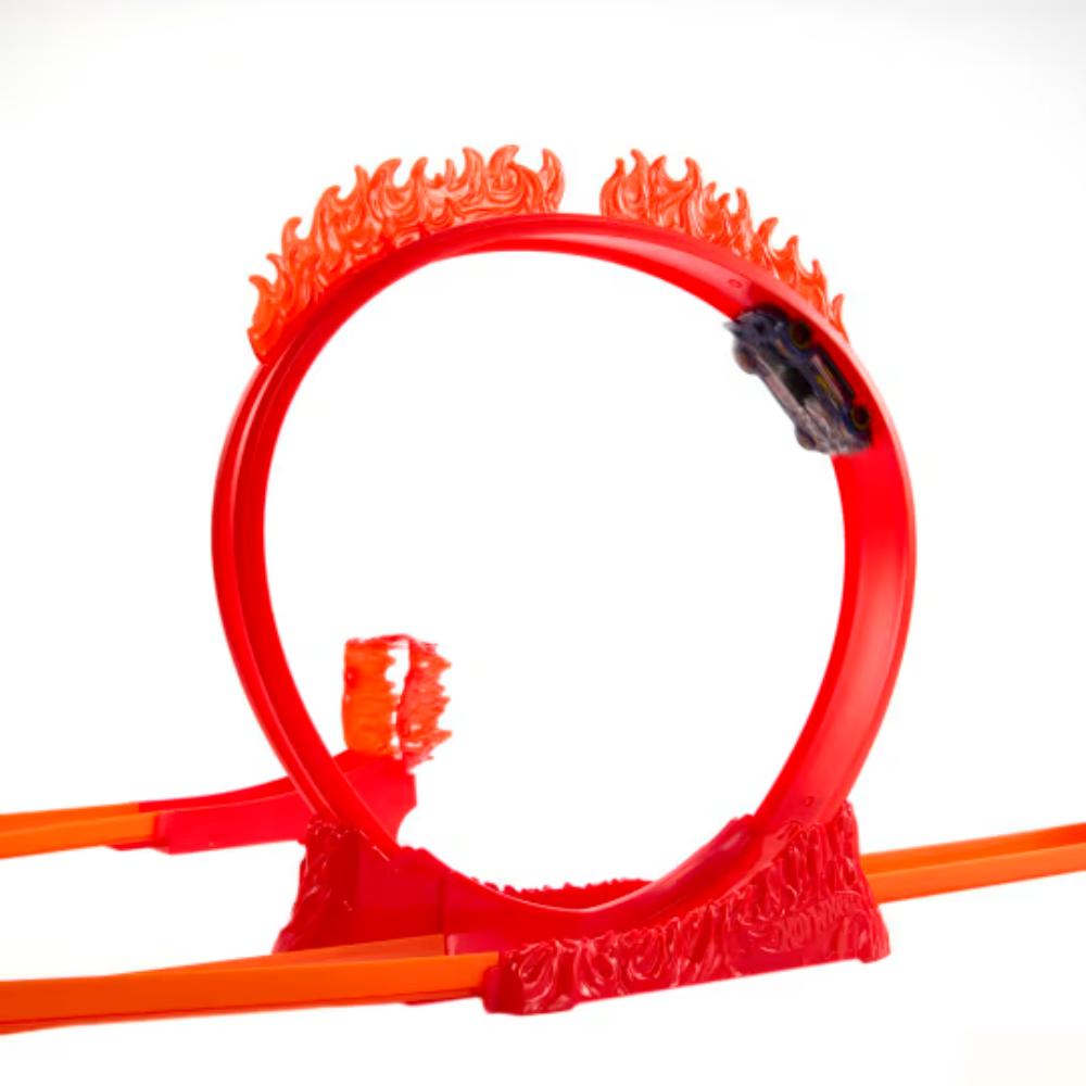 Hot Wheels Fire-Themed Track Building Set Hot Wheels Fire-Themed Track Building Set