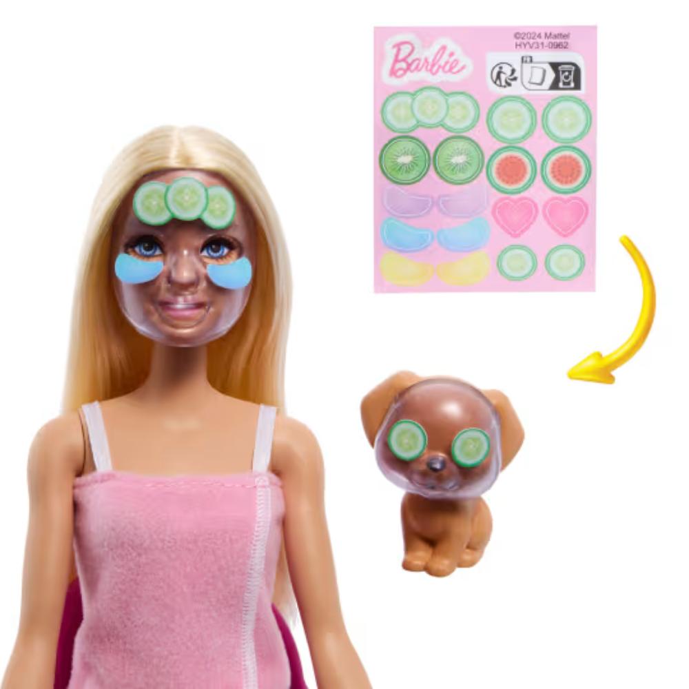 Barbie Face Mask Toy Playset