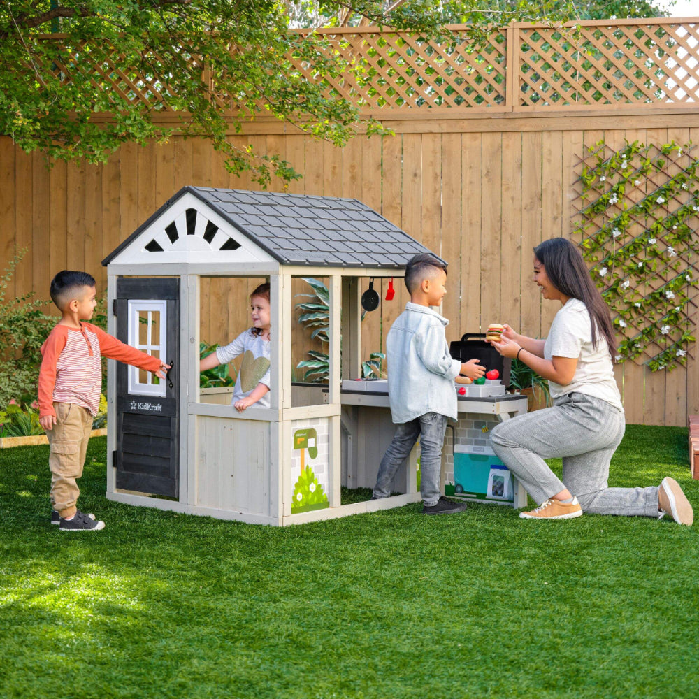 KidKraft Patio Party Wooden Playhouse