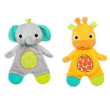 Bright Starts Snuggle  Teethe Plush Teether Toy Assortment