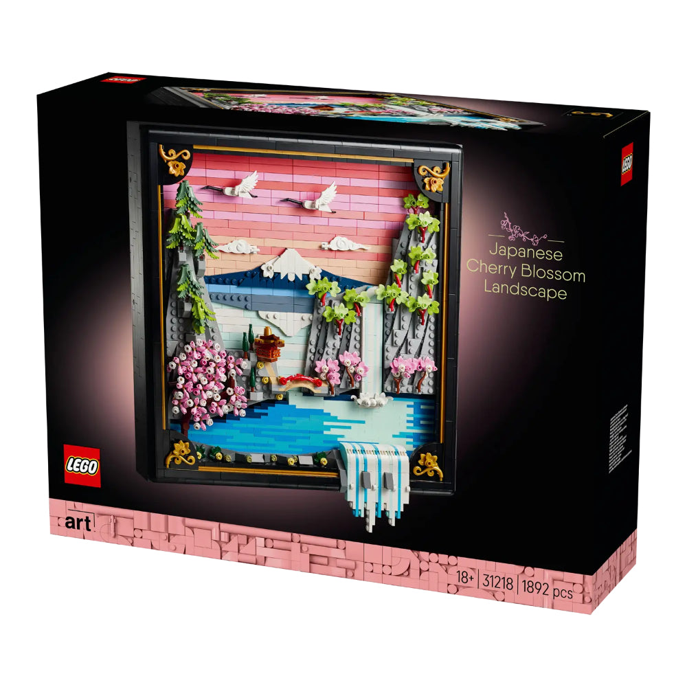 LEGO Japanese Cherry Blossom Landscape
