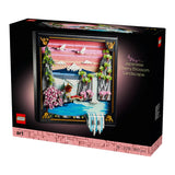 LEGO Japanese Cherry Blossom Landscape