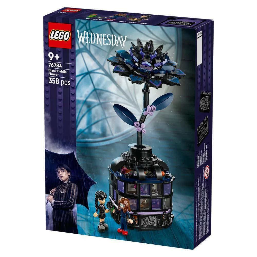 LEGO® Wednesday Black Dahlia Flower