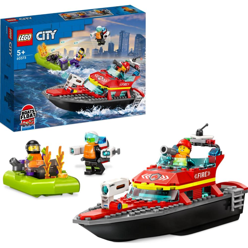 Lego Fire Rescue Boat
