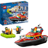 Lego Fire Rescue Boat