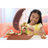 Moana Small Dolls Transforming  Boat