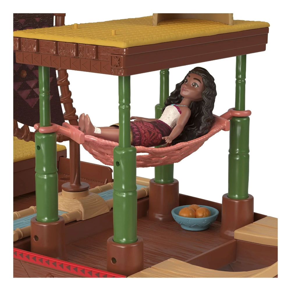Moana Small Dolls Transforming  Boat