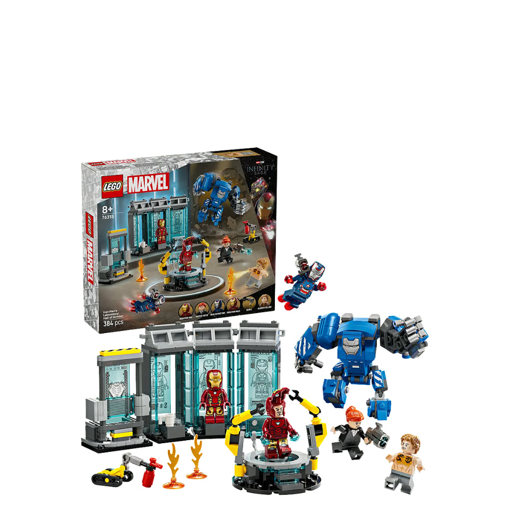 LEGO Iron Man Lab Hal of Armor
