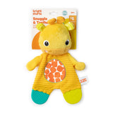 Bright Starts Snuggle  Teethe Plush Teether Toy Assortment