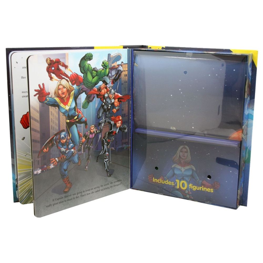 Phidal Captain Marvel My Busy Book