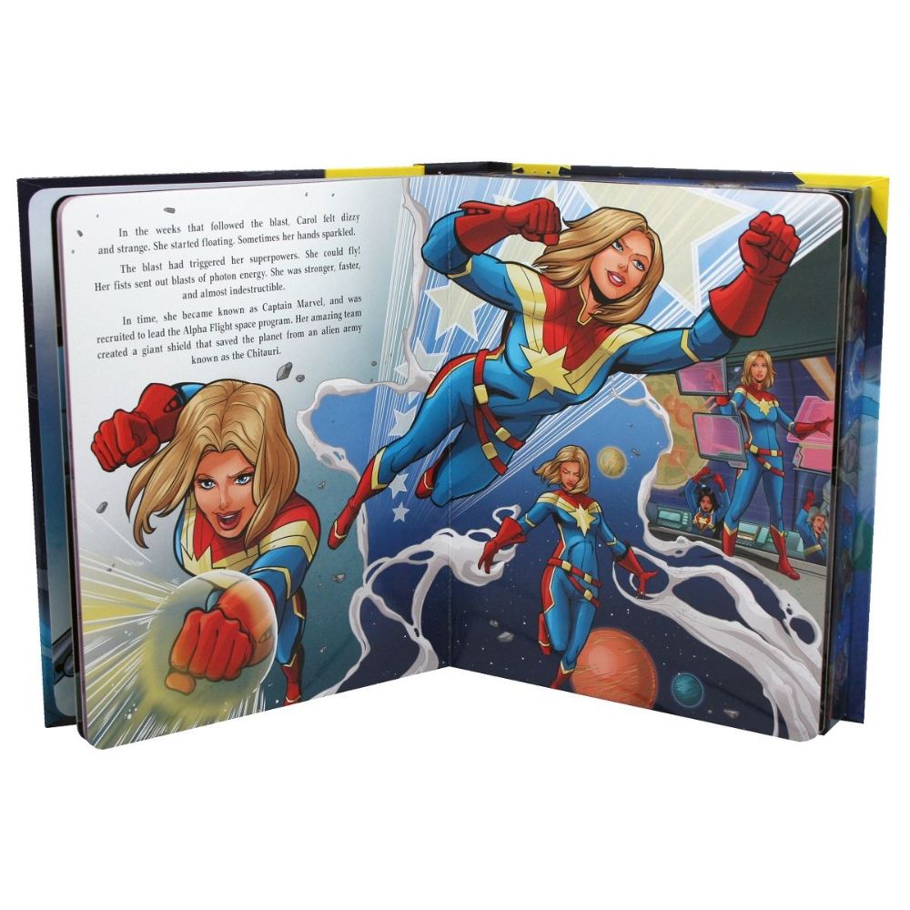 Phidal Captain Marvel My Busy Book Phidal Captain Marvel My Busy Book