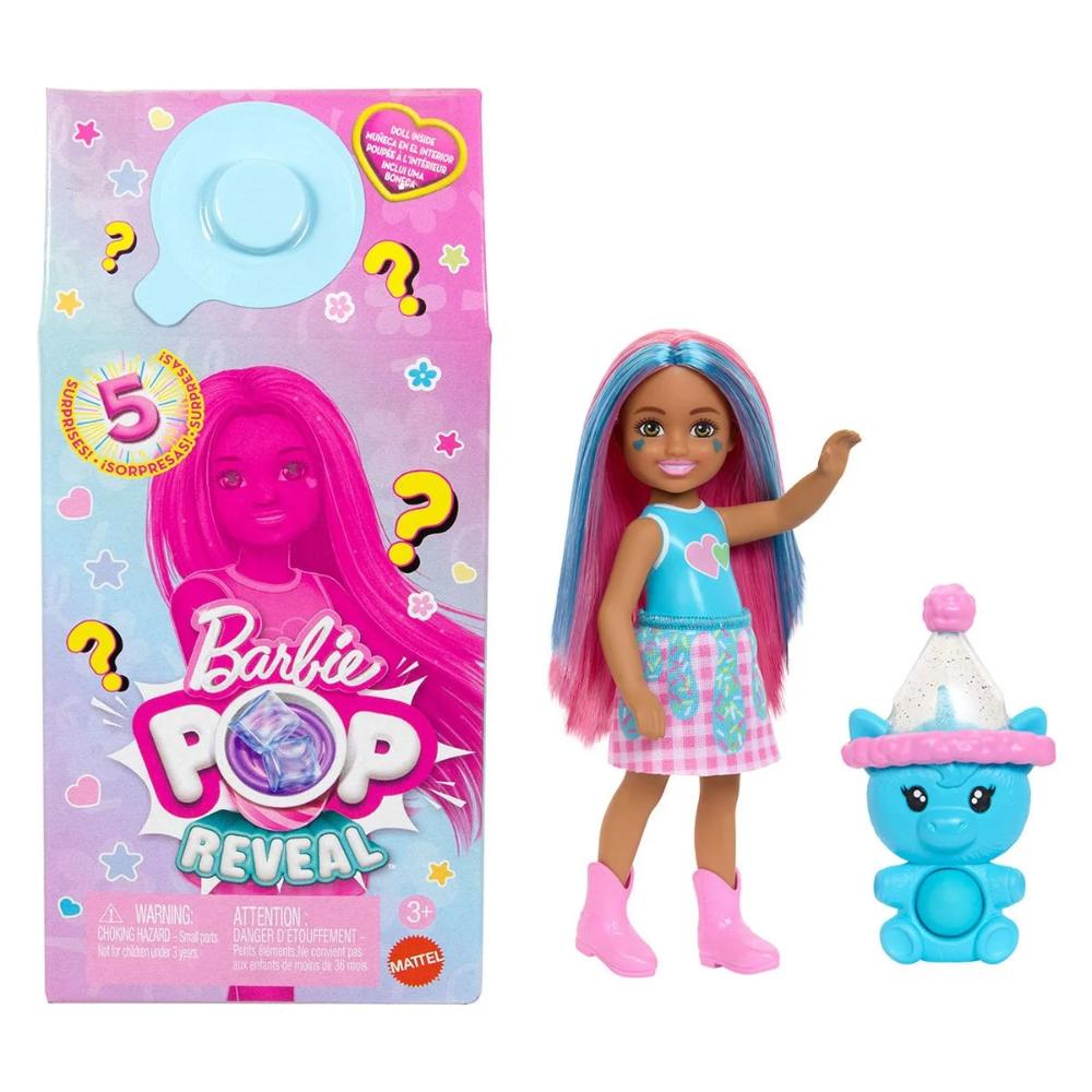 Barbie Pop Reveal Chelsea Doll Shakes-Series