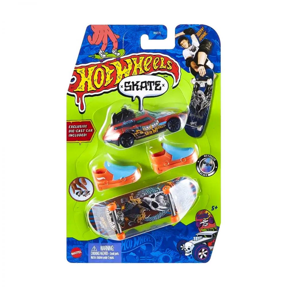 Hot Wheels® Collector Series Skate Fingerboard with Shoes and Car, Assorted Styles