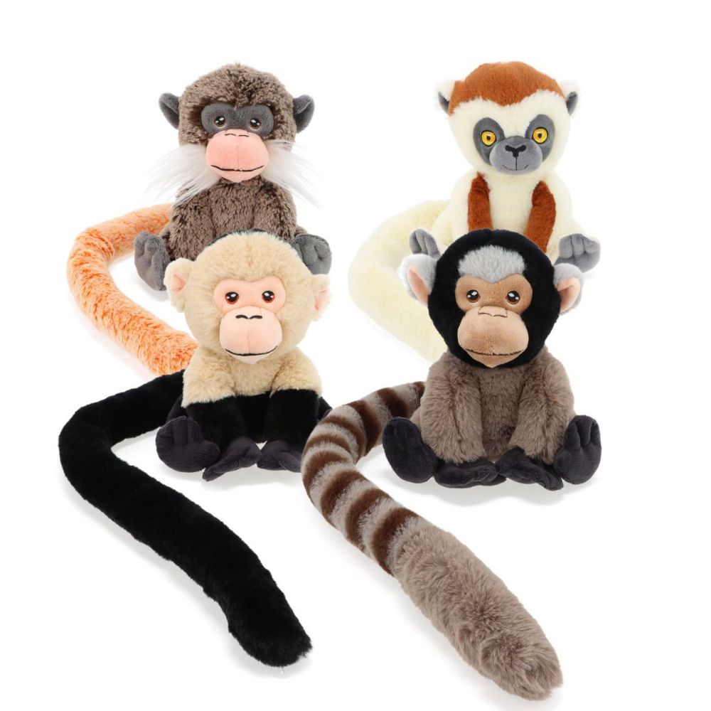 Keel Toys Keeleco 18cm Monkey Tails Assorted