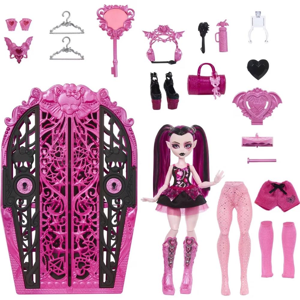 Monster High Skulltimate Secrets Monster Mysteries Playset Draculaura Doll