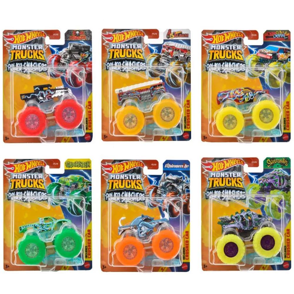 Hot Wheels Monster Truck Power Smashers Single Assorted Hot Wheels Monster Truck Power Smashers Single Assorted