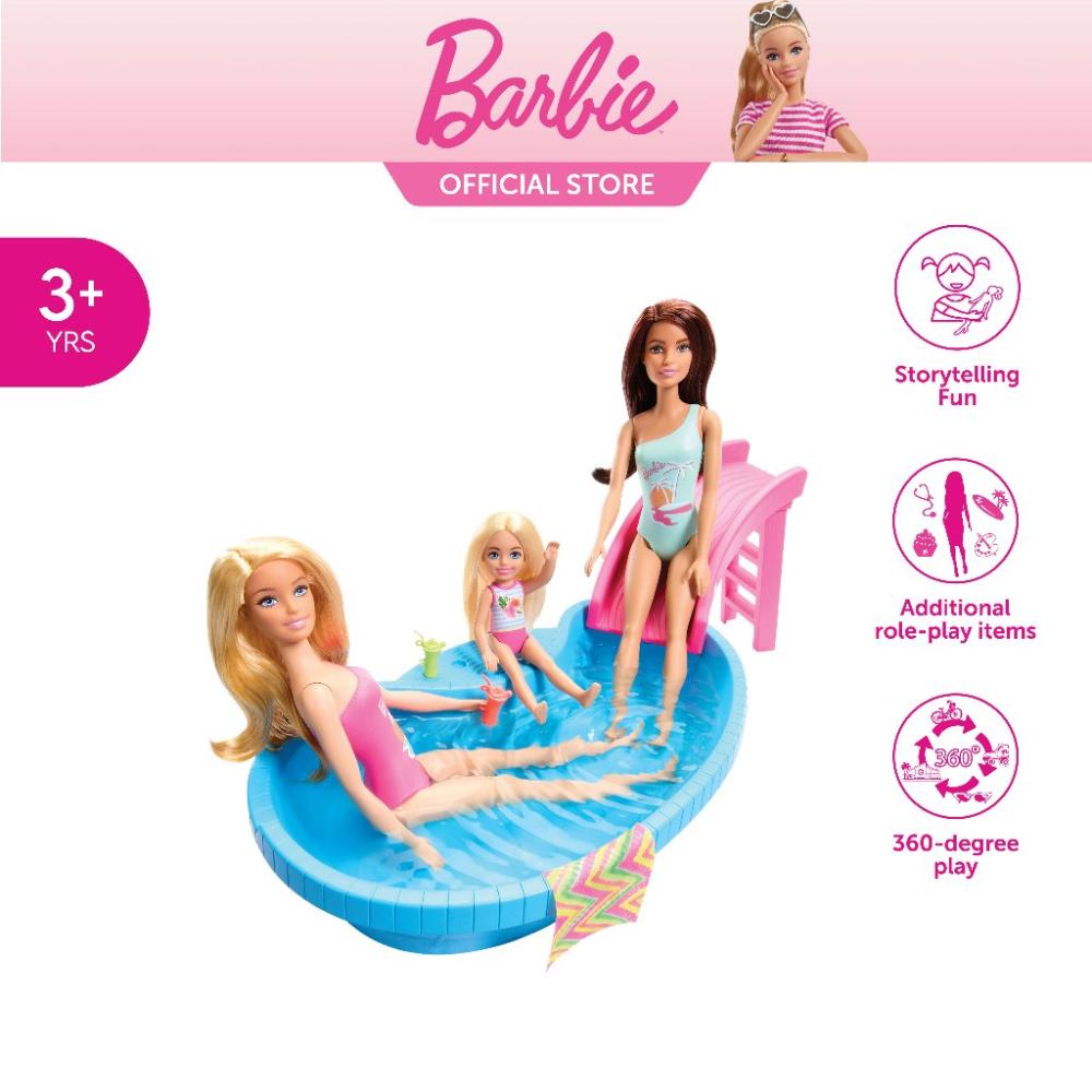 Barbie Pool with Doll