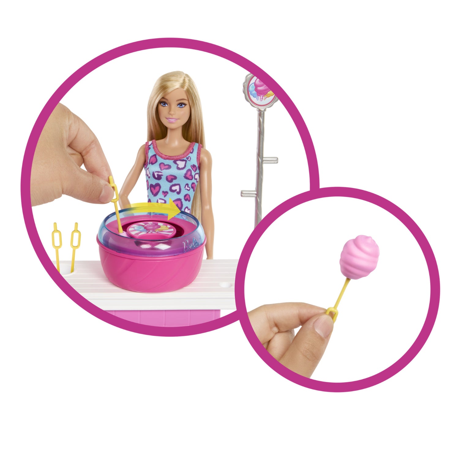 Barbie Mysteries Cotton Candy  Game Playset