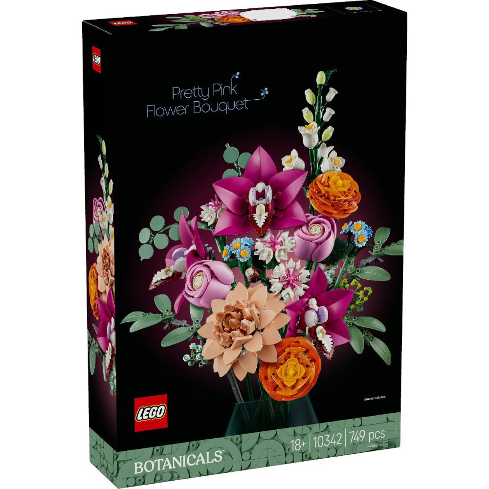 LEGO® BOTANICALS Pretty Pink Flower Bouquet