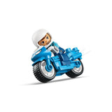 Lego Blue Police Motorcycle