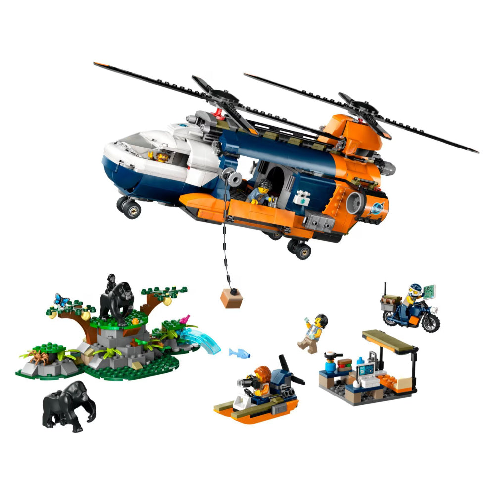 LEGO® Jungle Explorer Helicopter at Base Camp LEGO® Jungle Explorer Helicopter at Base Camp