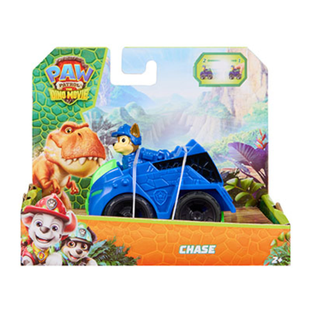 Paw Patrol The Dino Movie Pullback Vehicle - Assorted