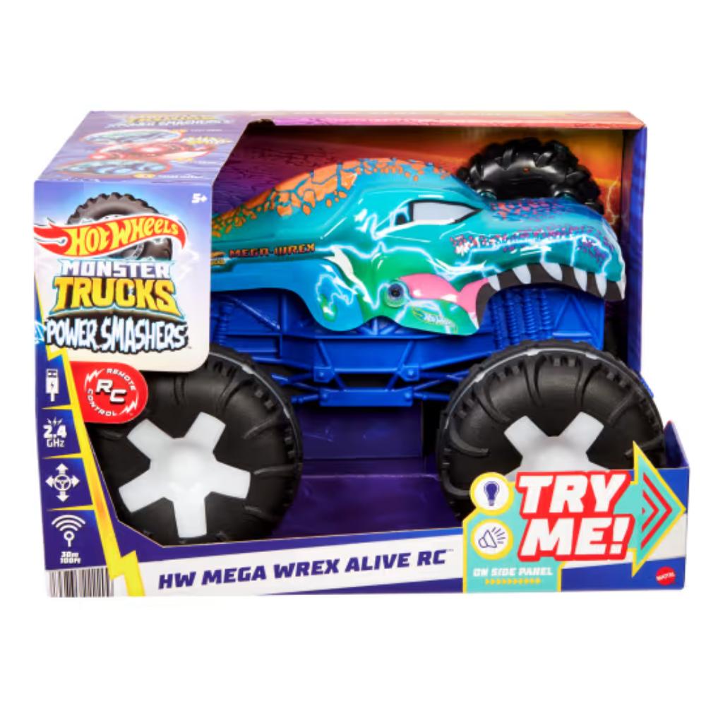 Hot Wheels Monster Trucks 1:15 RC Mega-Wrex Alive