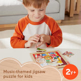 Fisher-Price Wooden  Mini Jigsaw Puzzle Assorted