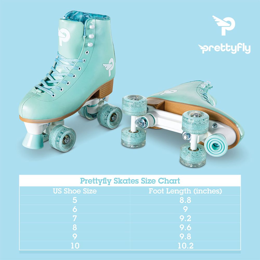 YVolution Prettyfly Roller Skates Blue
