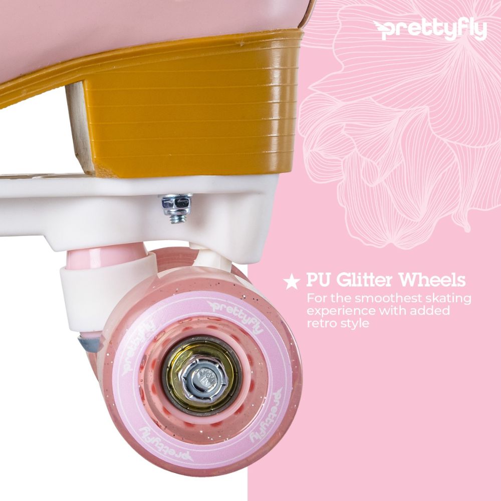 YVolution Prettyfly Roller Skates Pink