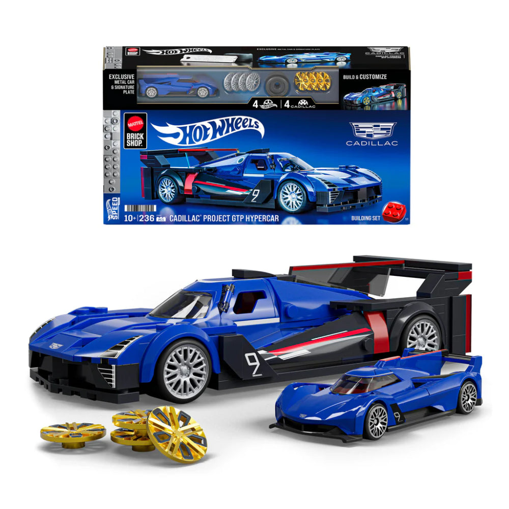 Mattel Brick Shop HW Speed Cadillac