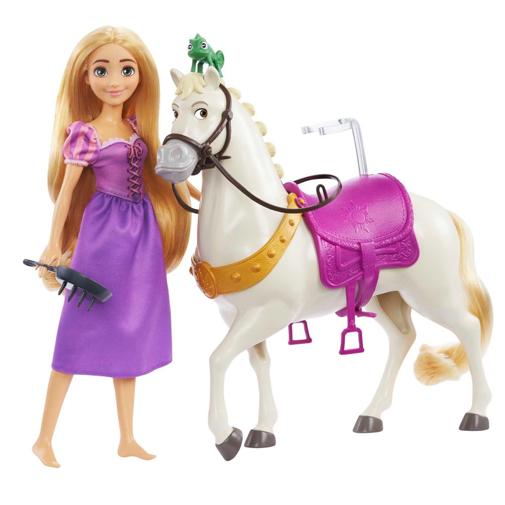 Disney Princess Rapunzel & Maximus Fashion Doll Disney Princess Rapunzel & Maximus Fashion Doll
