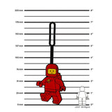 LEGO® Minifigures™ Bag Tag - Spaceman Red