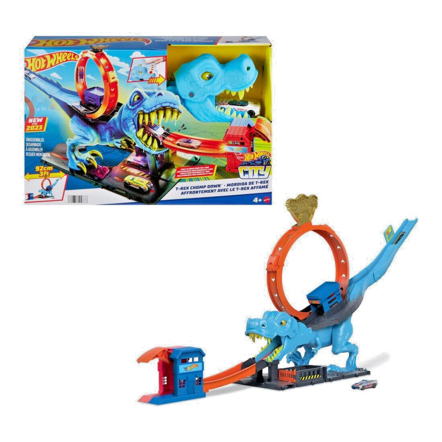 Hot Wheels City TRex Chomp Down