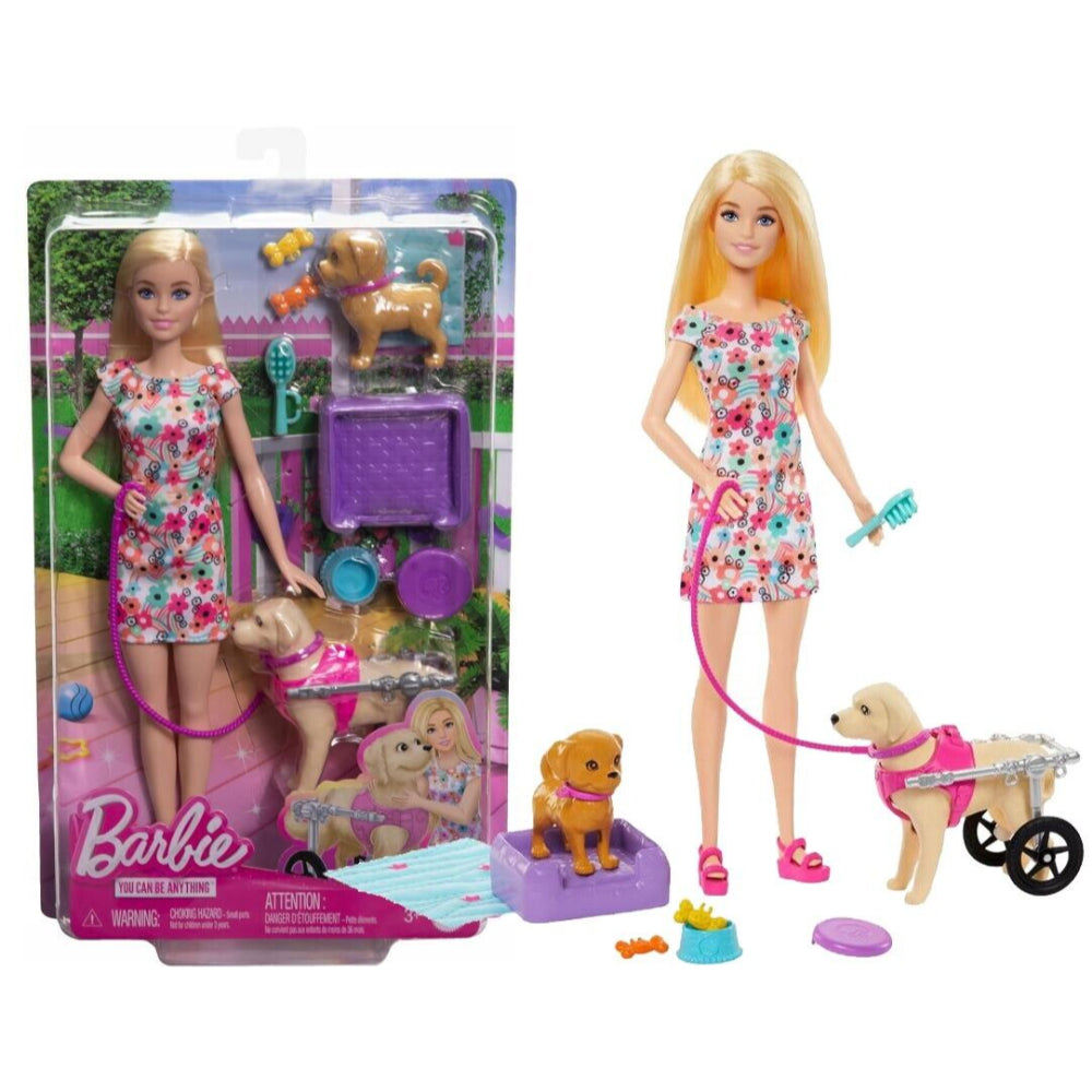 Barbie Walk Wheel Pet Playset Barbie Walk Wheel Pet Playset