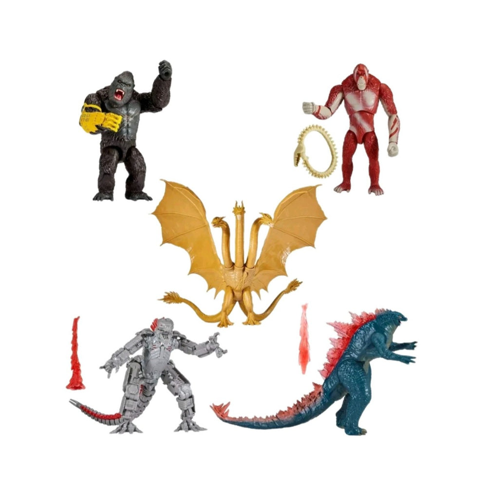 MonsterVerse Titans vs Titans 5 Pk Battle Set