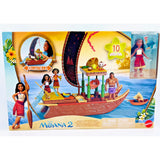 Moana Small Dolls Transforming  Boat